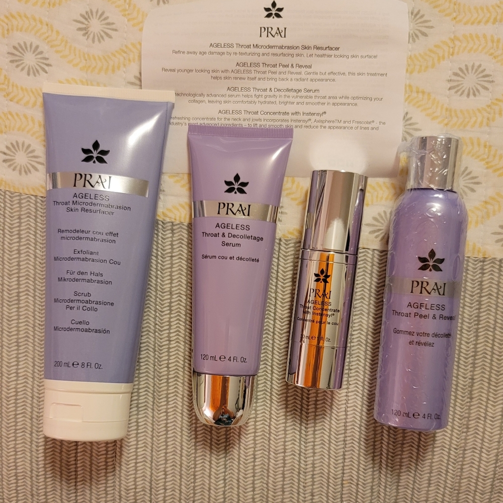 🆕️ Prai Ageless Throat Kit (4 pieces)